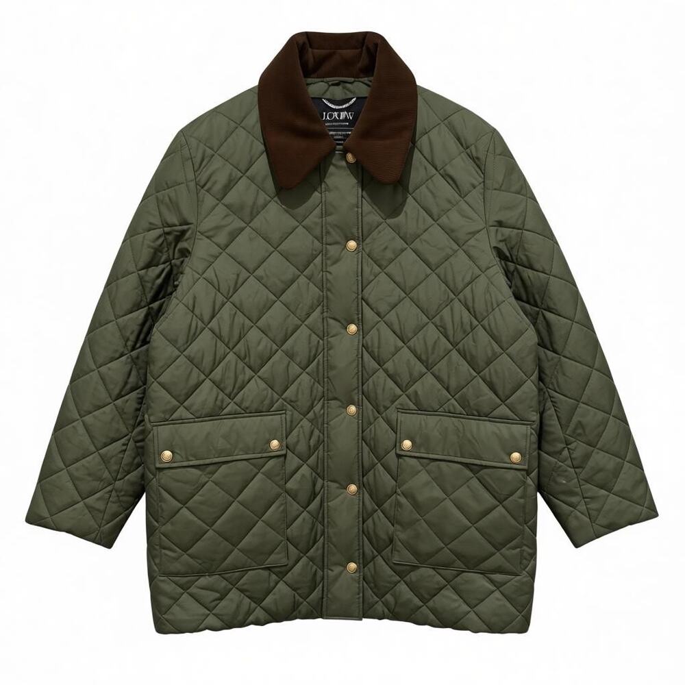 J. Crew Heritage quilted Barn Jacket with PrimaLoft Size XL - Picture 4 of 15